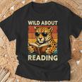 Vintage Cheetah Reading Book Wild About Reading Shirts Boys T-Shirt Gifts for Old Men Vintage Cheetah Reading Book Wild About Reading Shirts Boys T-Shirt Gifts for Old Men