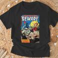 Vintage Horror Comic Book Cover Beware 10 T-Shirt Gifts for Old Men