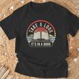 Vintage Retro Take A Look It's In A Book Bookworm Reading T-Shirt Gifts for Old Men Vintage Retro Take A Look It's In A Book Bookworm Reading T-Shirt Gifts for Old Men