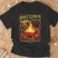 Vintage Smut Goblin Dark Romance Bookish Book Lovers T-Shirt Gifts for Old Men