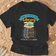 When You Enter This Library Book Reading Lover Reader T-Shirt Gifts for Old Men