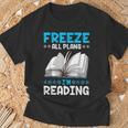 Winter Reading Book Bookworm Winter T-Shirt Gifts for Old Men Winter Reading Book Bookworm Winter T-Shirt Gifts for Old Men