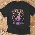 Witch For Book Lovers Reading Clothing Girls Pajamas T-Shirt Gifts for Old Men