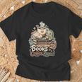 Women's Books Coffee Repeat Cute Reading Lover T-Shirt Gifts for Old Men