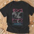 Women's DCC Mongo And Donut Face-Off With Kanji Gamer Series Book T-Shirt Gifts for Old Men Women's DCC Mongo And Donut Face-Off With Kanji Gamer Series Book T-Shirt Gifts for Old Men