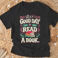 Women's It Is A Good Day To Read A Book Reading Lover T-Shirt Gifts for Old Men