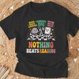 Women's Nothing Beats Reading Rock Paper Scissors Book Love T-Shirt Gifts for Old Men Women's Nothing Beats Reading Rock Paper Scissors Book Love T-Shirt Gifts for Old Men