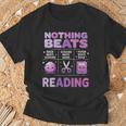 Women's Nothing Beats Reading Rock Paper Scissors Book Lover T-Shirt Gifts for Old Men Women's Nothing Beats Reading Rock Paper Scissors Book Lover T-Shirt Gifts for Old Men