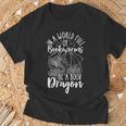 IN A WORLD FULL OF BOOKWORMS BE A Book Dragon Reader T-Shirt Gifts for Old Men IN A WORLD FULL OF BOOKWORMS BE A Book Dragon Reader T-Shirt Gifts for Old Men