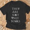 They Are Not Only Books Book Lover T-Shirt Gifts for Old Men