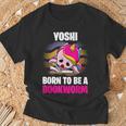 Yoshi Born To Be A Bookworm Personalized T-Shirt Gifts for Old Men Yoshi Born To Be A Bookworm Personalized T-Shirt Gifts for Old Men
