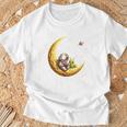 Astronaut Reading Book To Alien Moon Space Astronomy T-Shirt Gifts for Old Men Astronaut Reading Book To Alien Moon Space Astronomy T-Shirt Gifts for Old Men