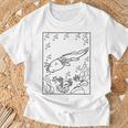 Axolotl Colouring Shirt For Children Adults 002 Colouring Book T-Shirt Gifts for Old Men Axolotl Colouring Shirt For Children Adults 002 Colouring Book T-Shirt Gifts for Old Men