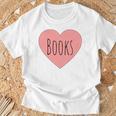 Back To School Heart Love Reading Cute I Love Books T-Shirt Gifts for Old Men Back To School Heart Love Reading Cute I Love Books T-Shirt Gifts for Old Men