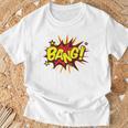 BANG Pop Art Comic Book Speech Bubbles Street Graffiti Art T-Shirt Gifts for Old Men BANG Pop Art Comic Book Speech Bubbles Street Graffiti Art T-Shirt Gifts for Old Men