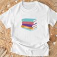 I Like Big Books And I Cannot Lie Reading Reader Bookworm T-Shirt Gifts for Old Men