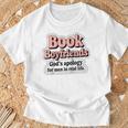 Book Boyfriends – Romance Reader Raglan Baseball Tee T-Shirt Gifts for Old Men Book Boyfriends – Romance Reader Raglan Baseball Tee T-Shirt Gifts for Old Men