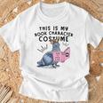 This Is My Book Character Costume Pigeon Kids Reading T-Shirt Gifts for Old Men This Is My Book Character Costume Pigeon Kids Reading T-Shirt Gifts for Old Men