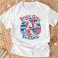 Book Girl Summer Women Retro Bookish Vacation Reader T-Shirt Gifts for Old Men Book Girl Summer Women Retro Bookish Vacation Reader T-Shirt Gifts for Old Men