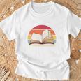 Book Lover Sayings T-Shirt Gifts for Old Men