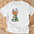 Book Lover Shirt Kids Panda Lover Book Reading T-Shirt Gifts for Old Men Book Lover Shirt Kids Panda Lover Book Reading T-Shirt Gifts for Old Men