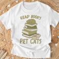 Book Lover Women Read Books Pet Cats Premium Tri-Blend T-Shirt Gifts for Old Men Book Lover Women Read Books Pet Cats Premium Tri-Blend T-Shirt Gifts for Old Men