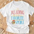 Book Reading Reading Is My Favorite Sport Raglan Baseball Tee T-Shirt Gifts for Old Men Book Reading Reading Is My Favorite Sport Raglan Baseball Tee T-Shirt Gifts for Old Men
