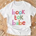 Book Tok Babe Bookish Woman Loves To Read Reading Novels T-Shirt Gifts for Old Men Book Tok Babe Bookish Woman Loves To Read Reading Novels T-Shirt Gifts for Old Men