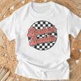 Bookish Baddie Retro Aesthetic Typography T-Shirt Gifts for Old Men