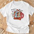 Books Balloon Oh The Places You Will Go When You Read T-Shirt Gifts for Old Men