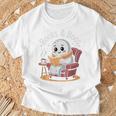 Books And Boos Reading Ghost Premium Tri-Blend T-Shirt Gifts for Old Men