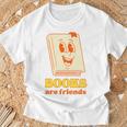 Books Are Friends Bookish Bookstore Library Premium Tri-Blend T-Shirt Gifts for Old Men Books Are Friends Bookish Bookstore Library Premium Tri-Blend T-Shirt Gifts for Old Men