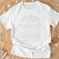 Books Helping Introverts Avoid Conversation Apparel Premium Tri-Blend T-Shirt Gifts for Old Men