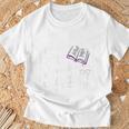 Books Lovers Just A Girl Who Loves Reading Book Worm Kids T-Shirt Gifts for Old Men
