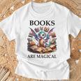 Books Are Magic Book Dragon ShirtReading Books Are Magical T-Shirt Gifts for Old Men Books Are Magic Book Dragon ShirtReading Books Are Magical T-Shirt Gifts for Old Men