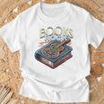 Books Rock Rock'n Roll Science Of Reading Teachers Guitar T-Shirt Gifts for Old Men Books Rock Rock'n Roll Science Of Reading Teachers Guitar T-Shirt Gifts for Old Men