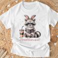 Booktrovert Raccoon Reading Book Iced Coffee Lover T-Shirt Gifts for Old Men Booktrovert Raccoon Reading Book Iced Coffee Lover T-Shirt Gifts for Old Men