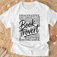 Booktrovert Reader Introvert Book Lover Premium Tri-Blend T-Shirt Gifts for Old Men