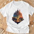 Castle Of Books Imagination Art Book Lover T-Shirt Gifts for Old Men Castle Of Books Imagination Art Book Lover T-Shirt Gifts for Old Men