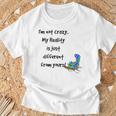 Cheshire Cat Alice In Wonderland Costume Book Quote T-Shirt Gifts for Old Men Cheshire Cat Alice In Wonderland Costume Book Quote T-Shirt Gifts for Old Men