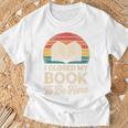 I Closed My Book To Be Here Reading Premium Tri-Blend T-Shirt Gifts for Old Men I Closed My Book To Be Here Reading Premium Tri-Blend T-Shirt Gifts for Old Men