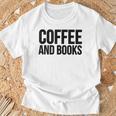 Coffee Book Reader Coffee And Books T-Shirt Gifts for Old Men Coffee Book Reader Coffee And Books T-Shirt Gifts for Old Men