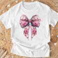 Coquette Bow Bookworm Book Reader Reading Books Pattern Girl T-Shirt Gifts for Old Men Coquette Bow Bookworm Book Reader Reading Books Pattern Girl T-Shirt Gifts for Old Men