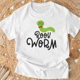 Cute Book Worm Reading Lovers T-Shirt Gifts for Old Men