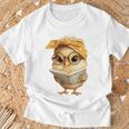 Cute Chick Reading Book Bandana Premium Tri-Blend T-Shirt Gifts for Old Men