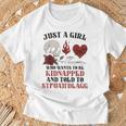 Dark Romance Merch Women STFUATTDLAGG Spicy Book Lover T-Shirt Gifts for Old Men