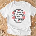 Dark Romance I Vow You Vow We Vow Merch Smutty Book Lovers T-Shirt Gifts for Old Men