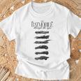 DC Comics Batman Through The Ages Vintage Batmobile Textbook T-Shirt Gifts for Old Men DC Comics Batman Through The Ages Vintage Batmobile Textbook T-Shirt Gifts for Old Men