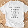 Disney Beauty And The Beast Belle Book Love Graphic T-Shirt T-Shirt Gifts for Old Men