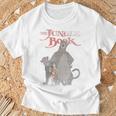 Disney The Jungle Book Group Distressed Poster T-Shirt Gifts for Old Men